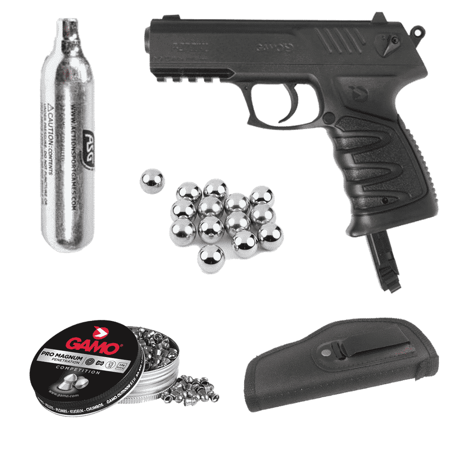 Pellet Dual Air Pistol 4.5mm Combo