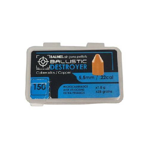 Ballistic Air Guns Pellets Destroyer Copper 5,5mm
