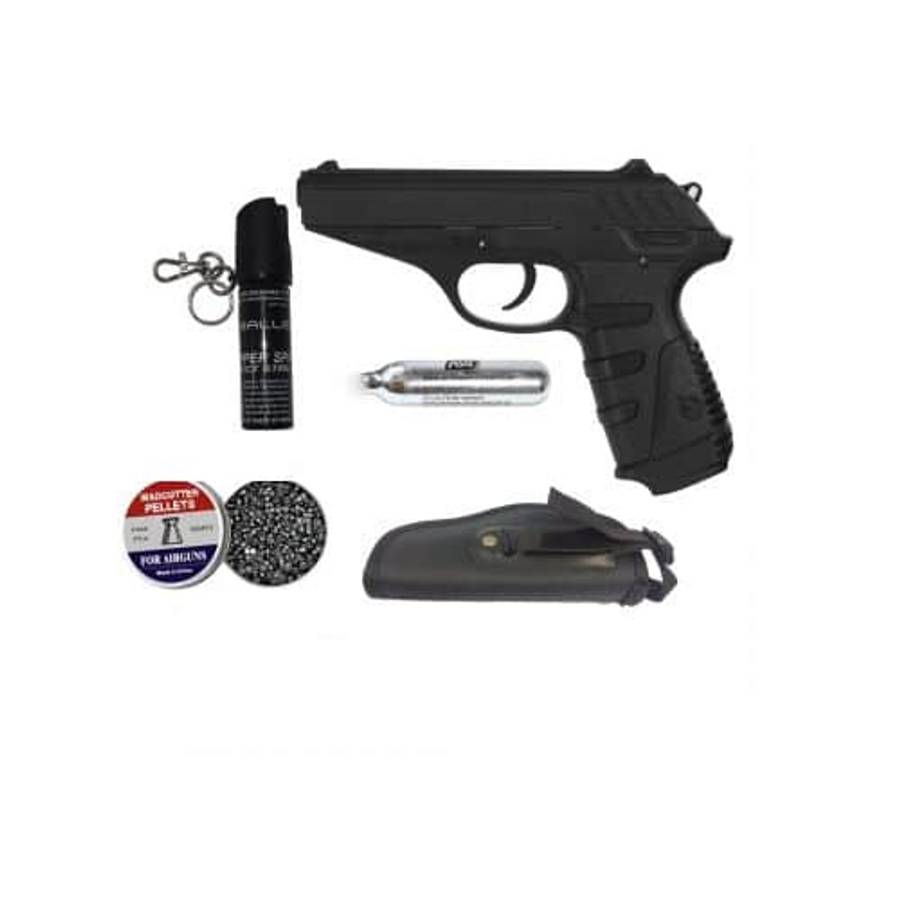Gamo P-25 4.5mm Pellet Pistol Combo