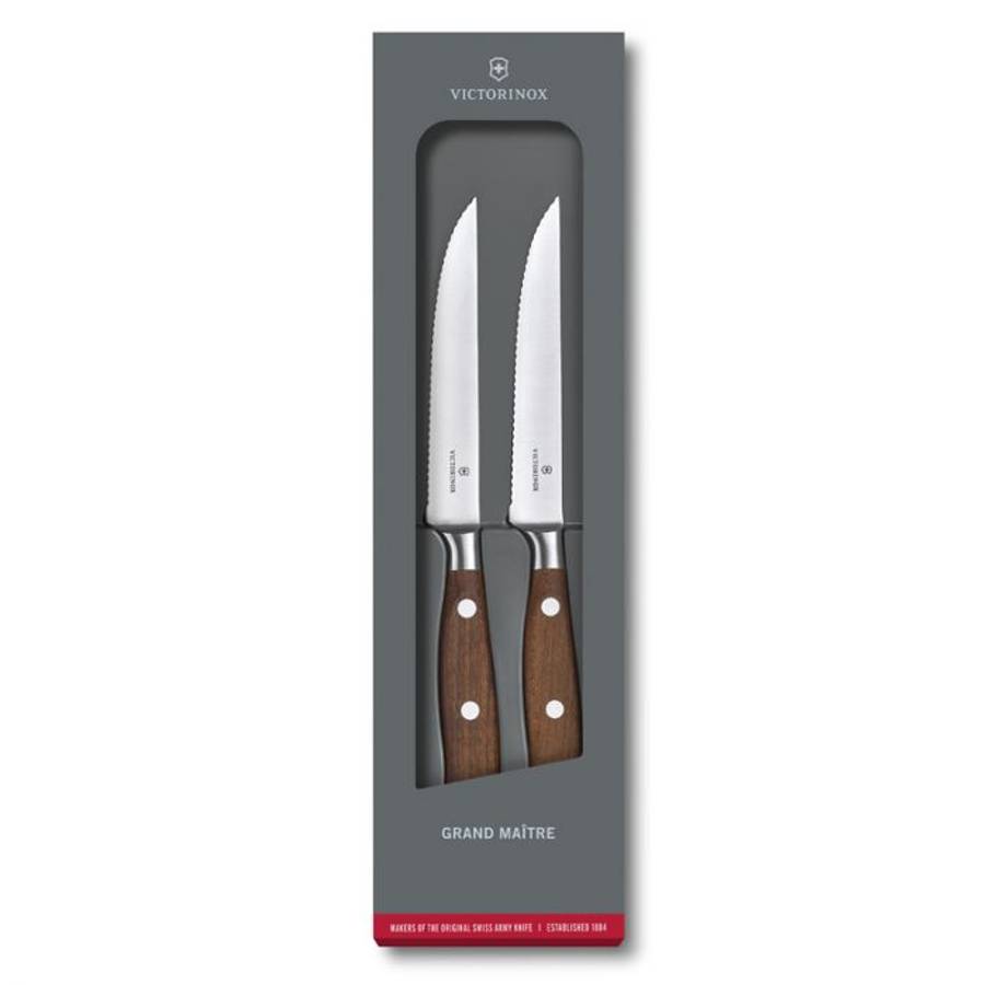 Victorinox Grand Maitre Drop Forged 2 Piece Steak Knife Set