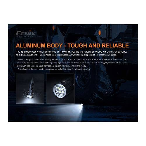 Fenix LR35R LED Flashlight (Black)