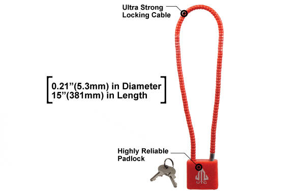 UTGTL-GLK01 Cable Lock F5.3MMX15