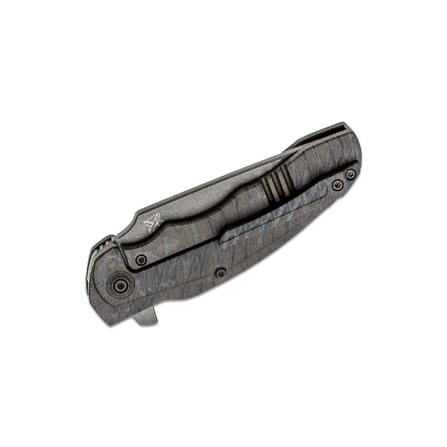 WE Knife Skreech Tiger Stripe Pattern- 2014C