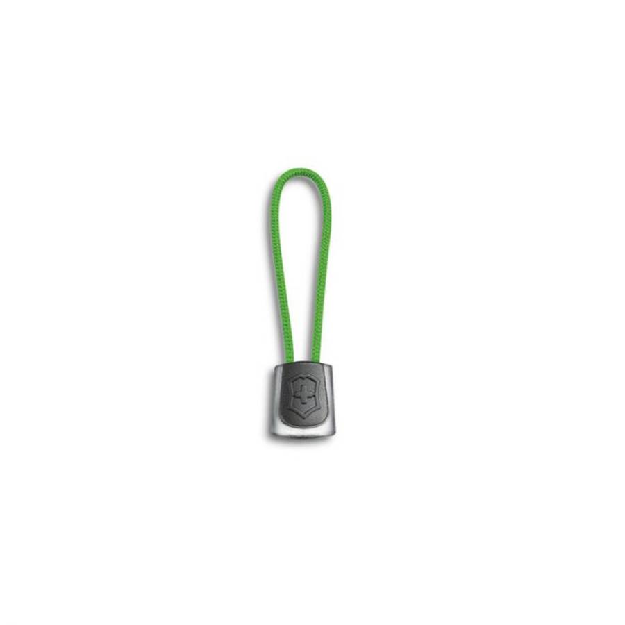 VICTORINOX LANYARD GREEN/BLACK 65MM V4.1824.4