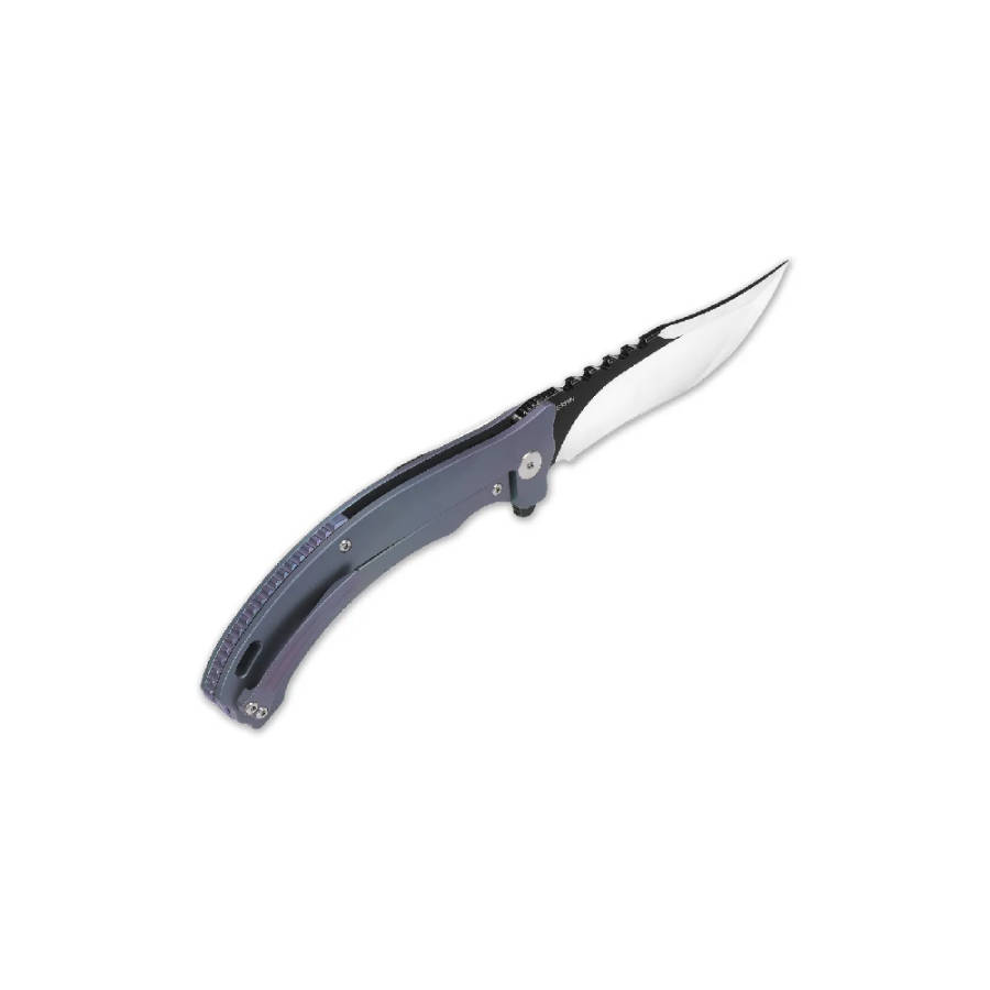 QSP Kylin Folding Knife Blue Handle- QS119-A