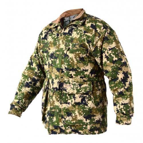 SNIPER MENS PADDED PARKA JACKET - PIXELATE