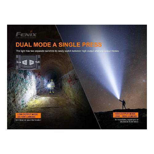 Fenix LR80R Flashlight - 18000 Lumens
