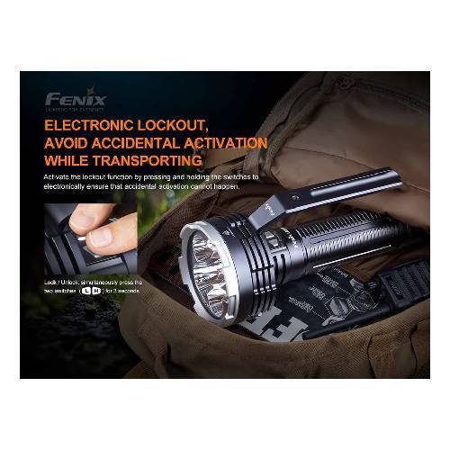 Fenix LR80R Flashlight - 18000 Lumens