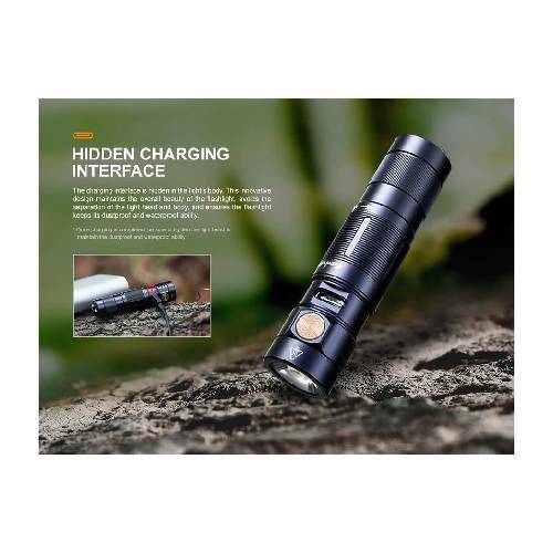 Fenix E09R Flashlight - 600 Lumens
