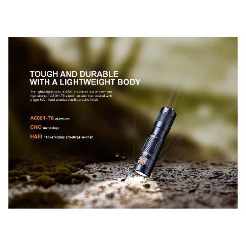 Fenix E09R Flashlight - 600 Lumens