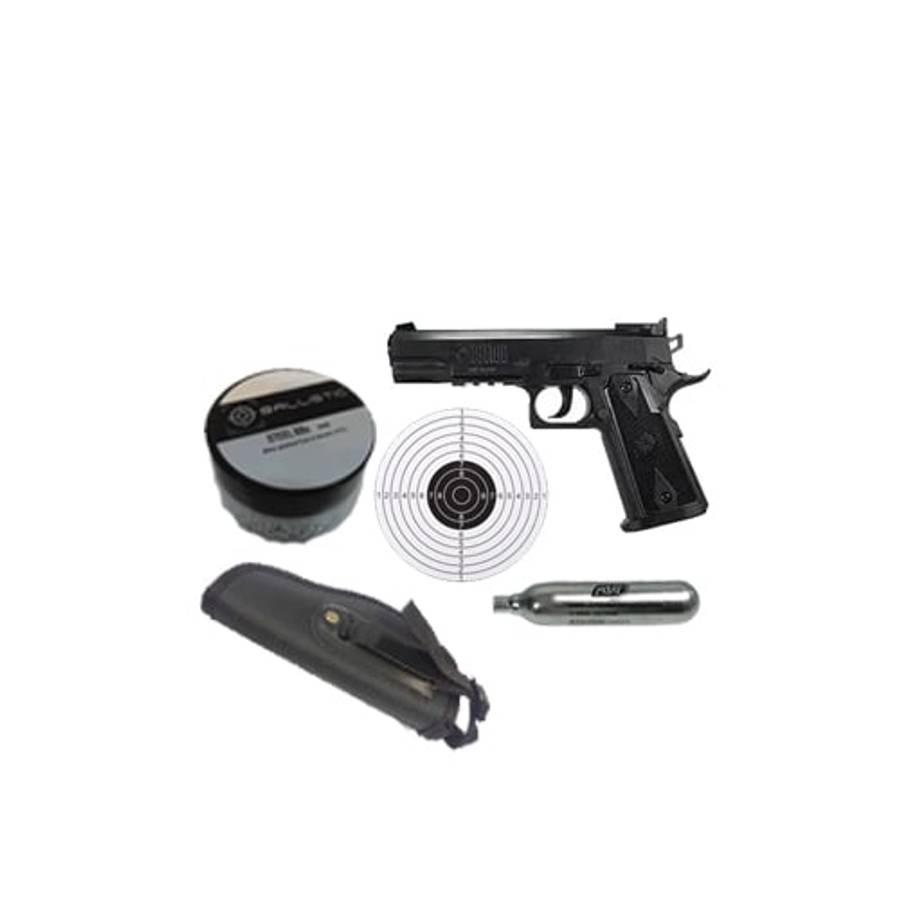 Crosman 40001 Pistol 1911B 4.5mm BB Combo
