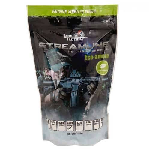 Lancer Tactical 3330 Round 0.30g Competition Grade Bio BBs-White CA-SL-030BIO