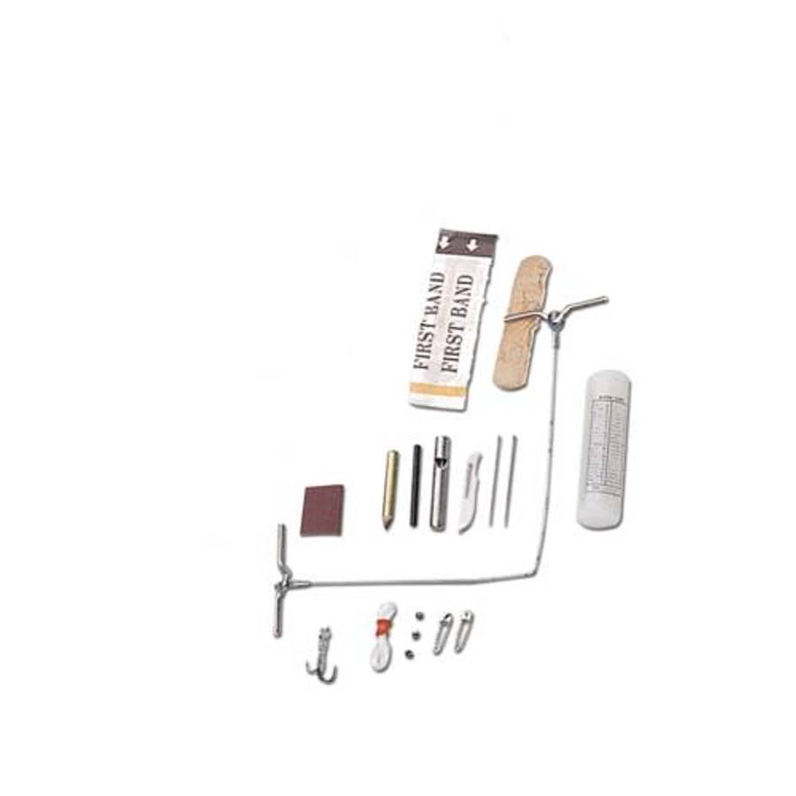 SURVIVAL EXPLORA KIT KNIFE OD METAL COLOR-2111