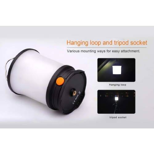 Fenix Lantern CL30R Black 650 Lumens - Rechargeable