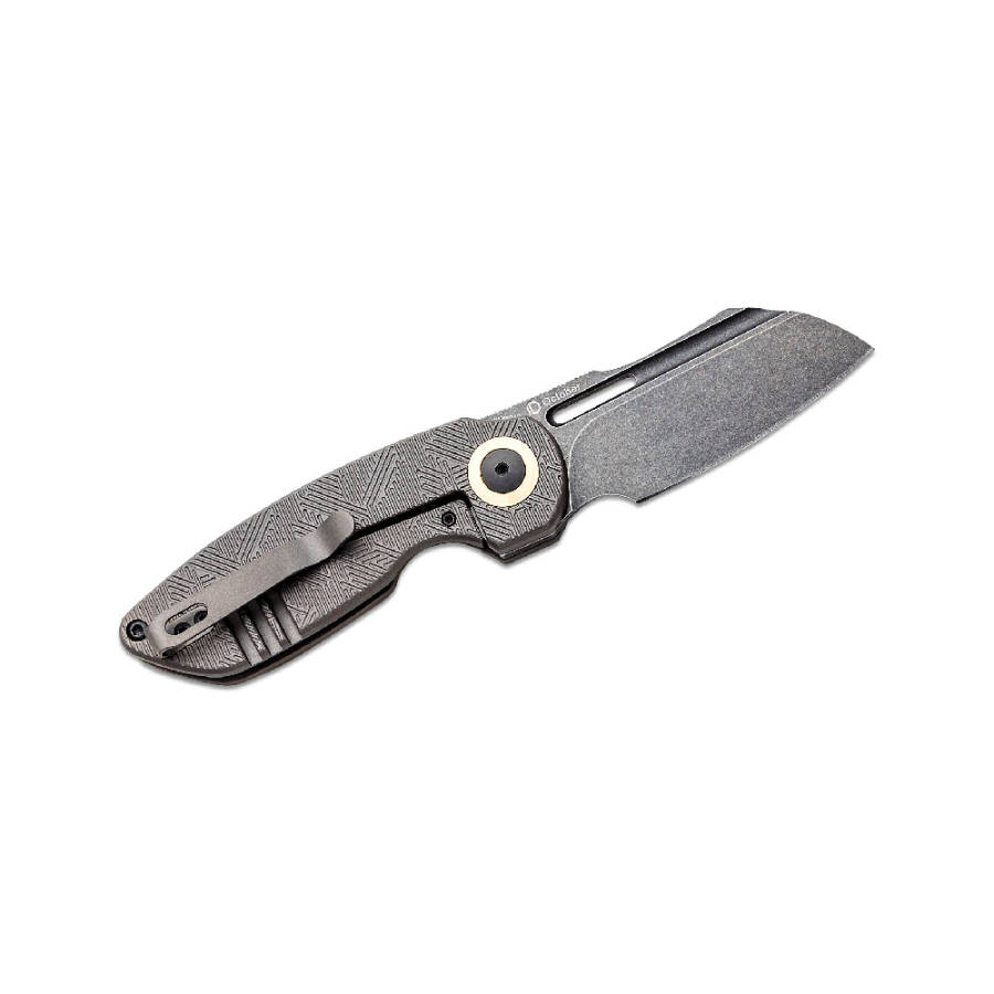 Kizer KI3569A2 October Grey Titanium Handle