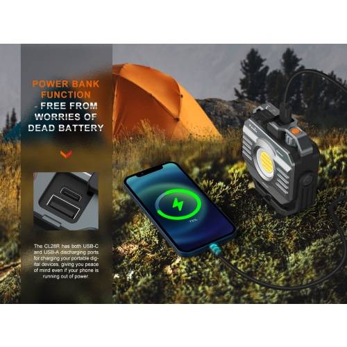 Fenix CL28R LED Clamping Lantern