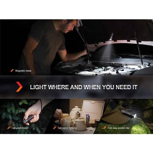 Fenix E18R V2.0 LED Flashlight - 1200 Lumens