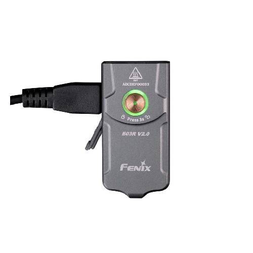 Fenix E03R V2.0 LED Flashlight Grey