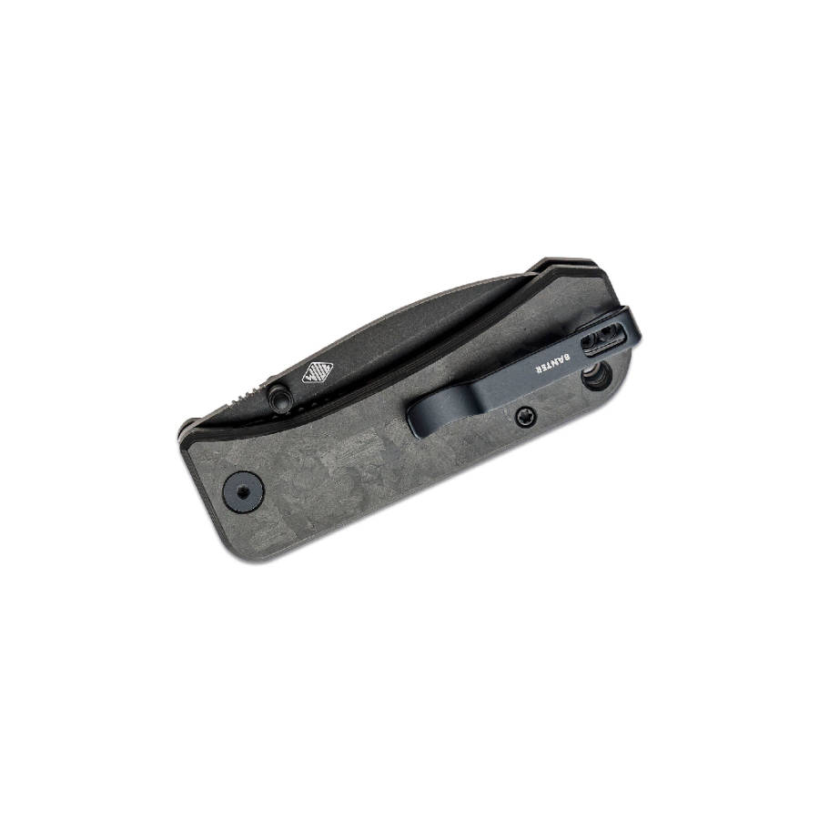 WE Knife Banter - Marble Carbon Fiber Handle Black - Model 2004H