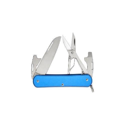 FOX Vulpis N690 Polish Blade Aluminium Sky Blue Handle - FX-VP130-F4 SB