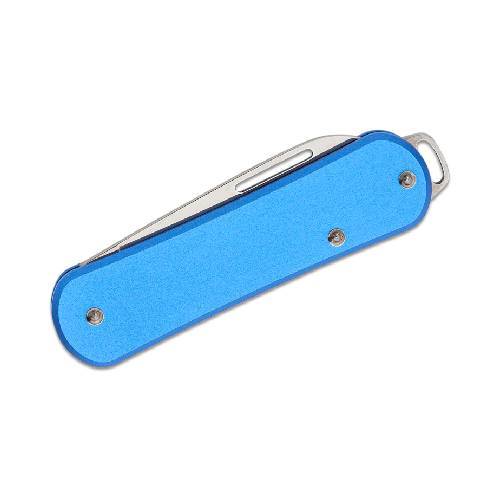 FOX Vulpis N690 Polish Blade Aluminium Sky Blue Handle - FX-VP108 SB