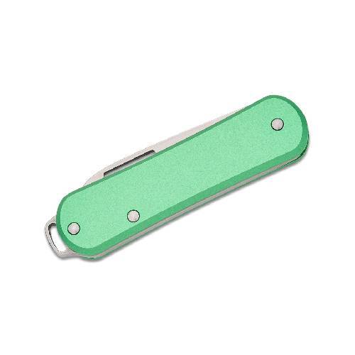 FOX Vulpis N690 Polish Blade Aluminium OD Green Handle - FX-VP108 OD