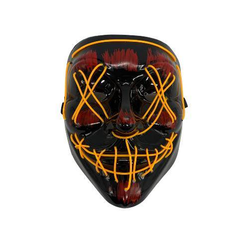 Purge Light Up Mask Yellow