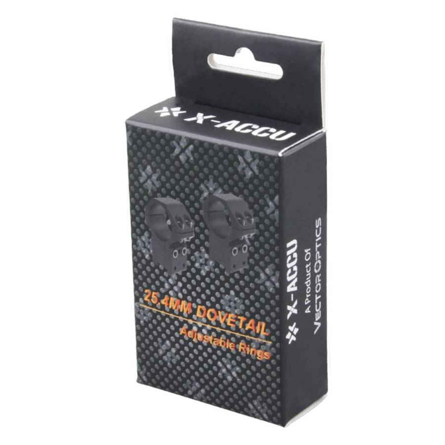 25.4mm Adjustable Dovetail Ring - XASR-2515