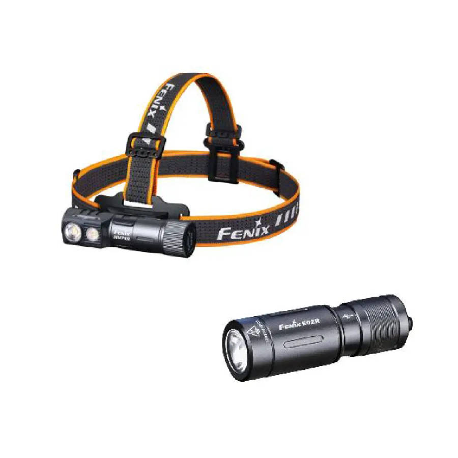 FENIX HEADLAMP + E02R KIT - HM71R