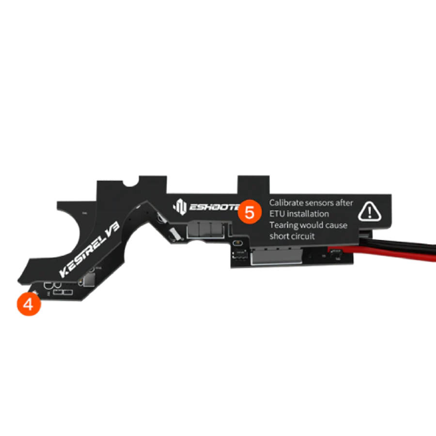 SRC-ES Wireless Electronic Trigger Unit V3 Kestrel ETU - V030 (Front Wired)