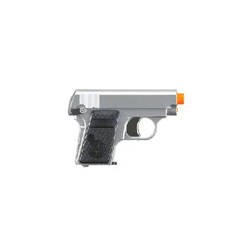 HFC Colt .25 Green Gas Airsoft Pistol - Silver HG-107S