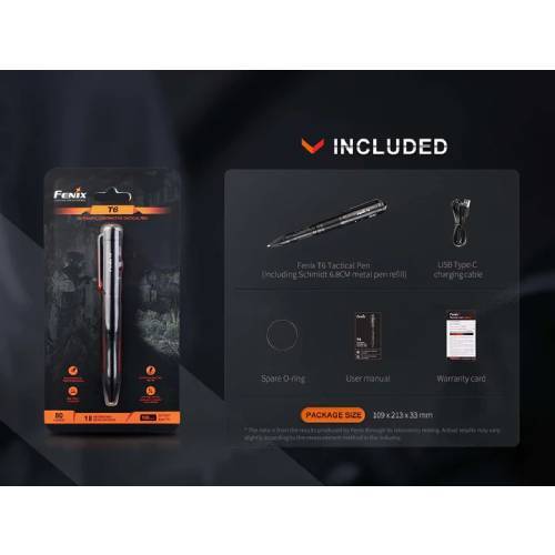 Fenix T6 Flashlight (Blue)