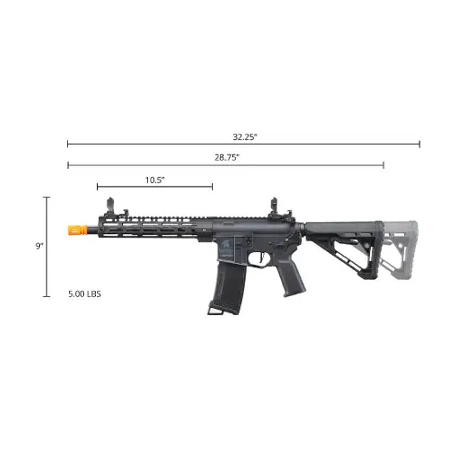 LT-39 GEN3 AEG W/ DELTA STOCK BK, METAL RAIL - LT-39BV-G3