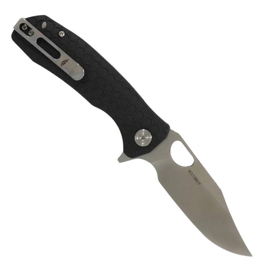 HONEY BADGER CPM-BLK H.BADGER CLIP-POINT L/R MEDIUM - HB4069