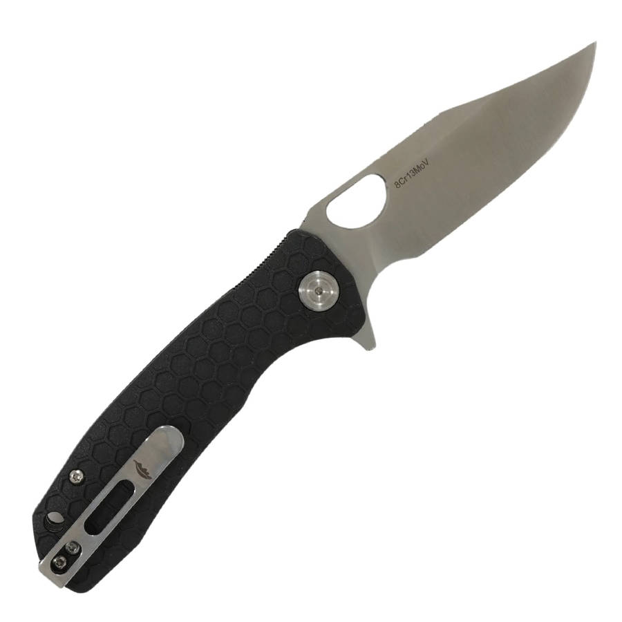 HONEY BADGER CPM-BLK H.BADGER CLIP-POINT L/R MEDIUM - HB4069