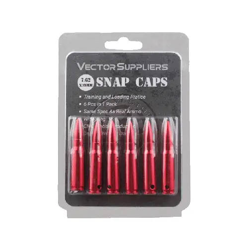 VECTOR OPTICS - 7.62X39MM SNAP CAP 6 IN 1 PAK - SCSC-02