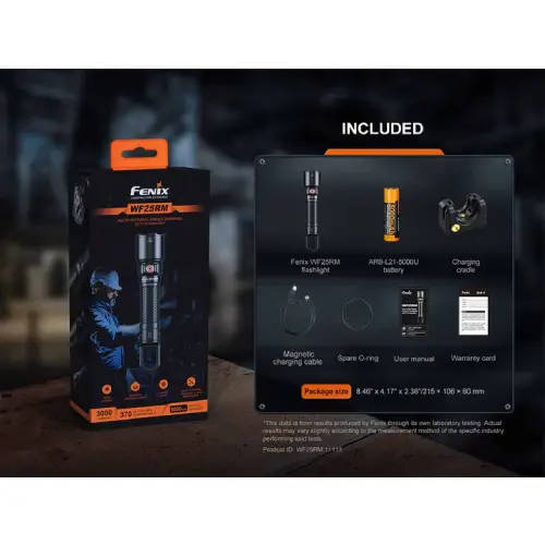 Fenix WF25RM LED Flashlight
