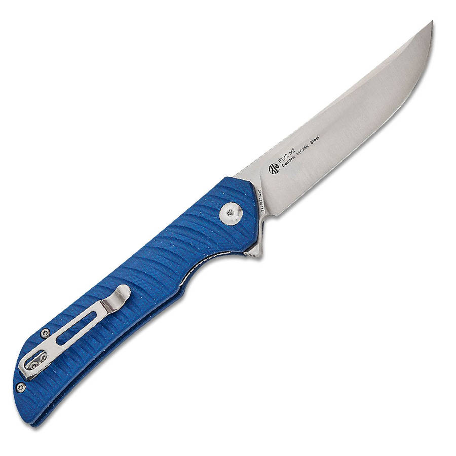 Ruike P122-ME Blue Micarta Handle Folding Knife