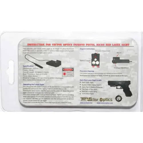 Vector Optics SCRL-06 Inferno Red Laser