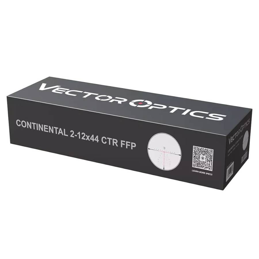 VECTOR OPTICS CONTINENTAL X6 2-12-44 FFP CTR RIFLE SCOPE SCFF-67