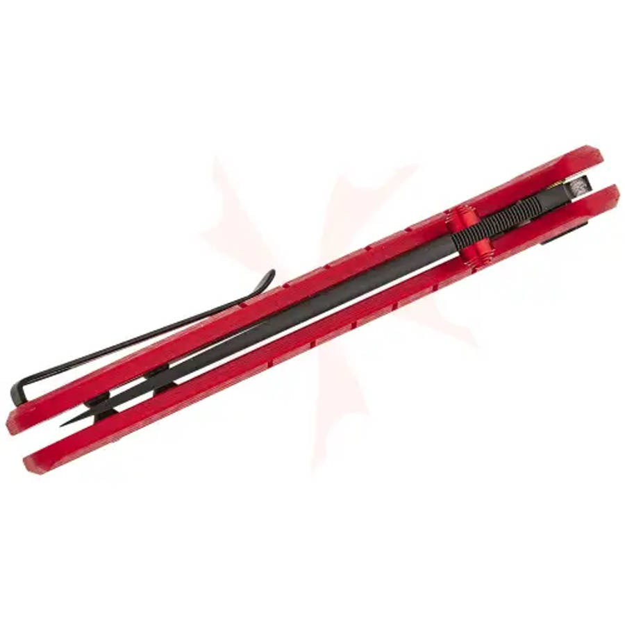 Bestech D2 Black PVD G10 Red Handle - BMK04L