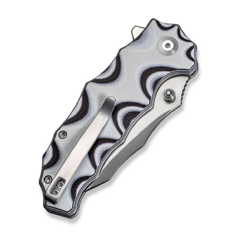Civivi Natterjack Flipper & Button Lock Knife G10 Handle C24028-3