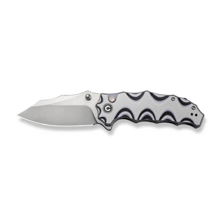 Civivi Natterjack Flipper & Button Lock Knife G10 Handle C24028-3