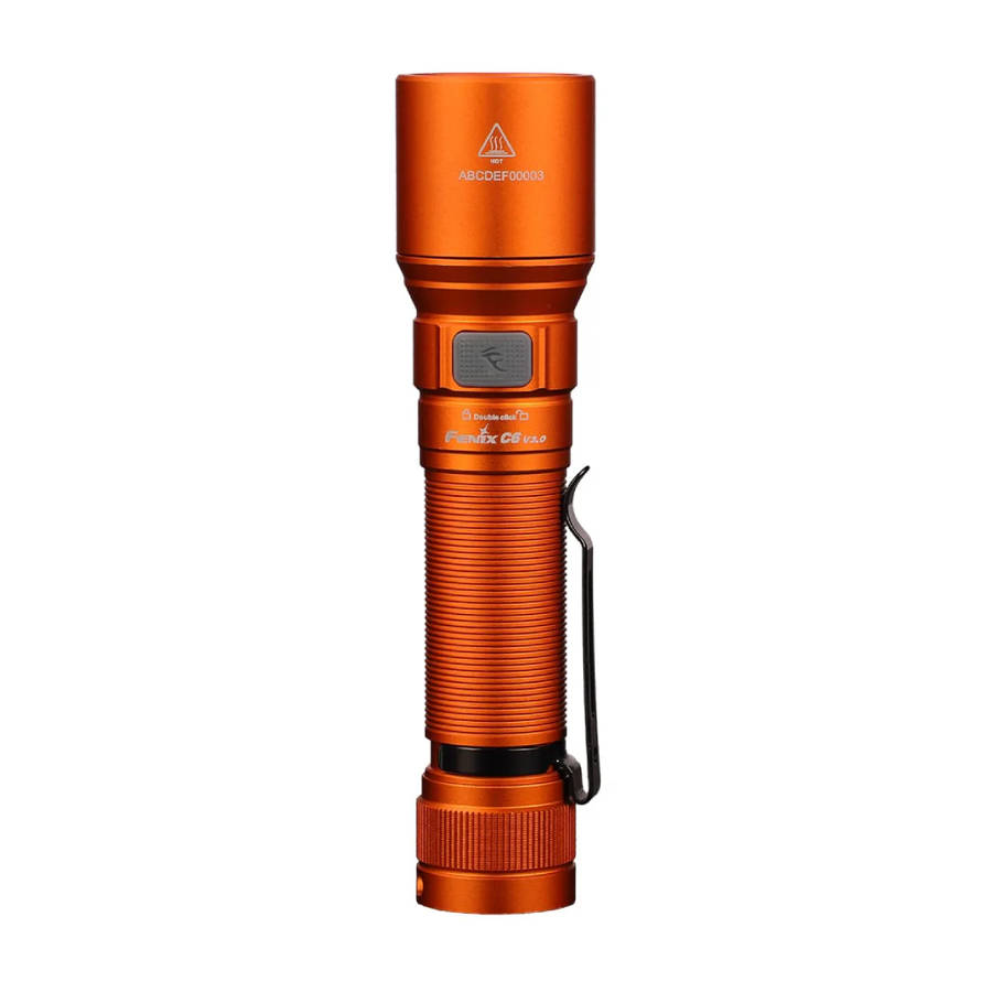 Fenix C6 V3.0 Led Flashlight Orange Limited Edition