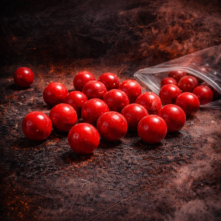 Ballistic Self Defence Pepper Balls .50 Cal  Pack of 10 Non-Lethal Pepper Rounds