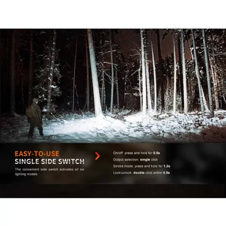 Fenix E35R LED Flashlight (Glacier Blue)
