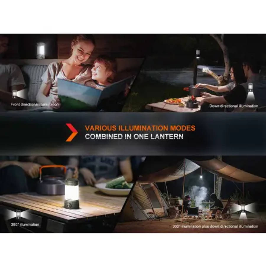 Fenix CL26R Pro LED Camping Lantern (White Marble)