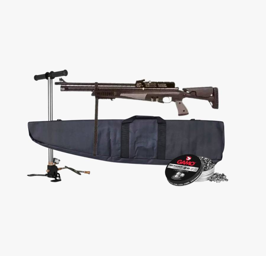 Hatsan AT44-10 Tactical PCP Air Rifle 5.5mm Combo