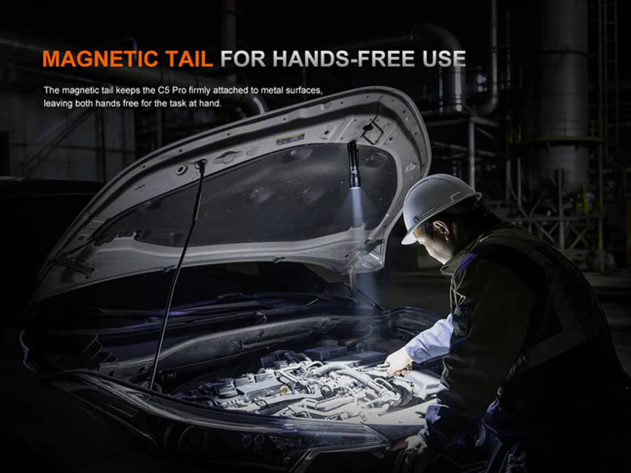Fenix C5 Pro Rechargeable Industrial Flashlight