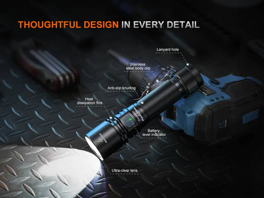 Fenix C5 Pro Rechargeable Industrial Flashlight